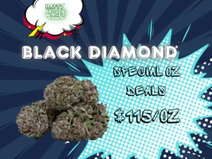 BC Black Diamond OG 38% THC | Exotic LSO | Indica - 7g