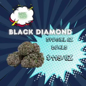 BC Black Diamond OG 38% THC | Exotic LSO | Indica - 7g