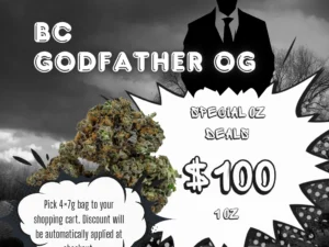 Godfather OG 38% THC | Exotic LSO | Indica - 7g