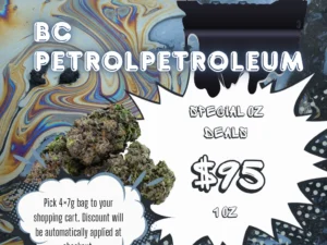 Petroleum OG 37% THC | Exotic LSO | Indica - 7g