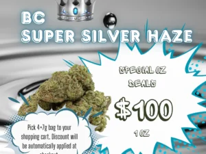 Super Silver Haze 38% THC | Exotic LSO | Sativa - 7g