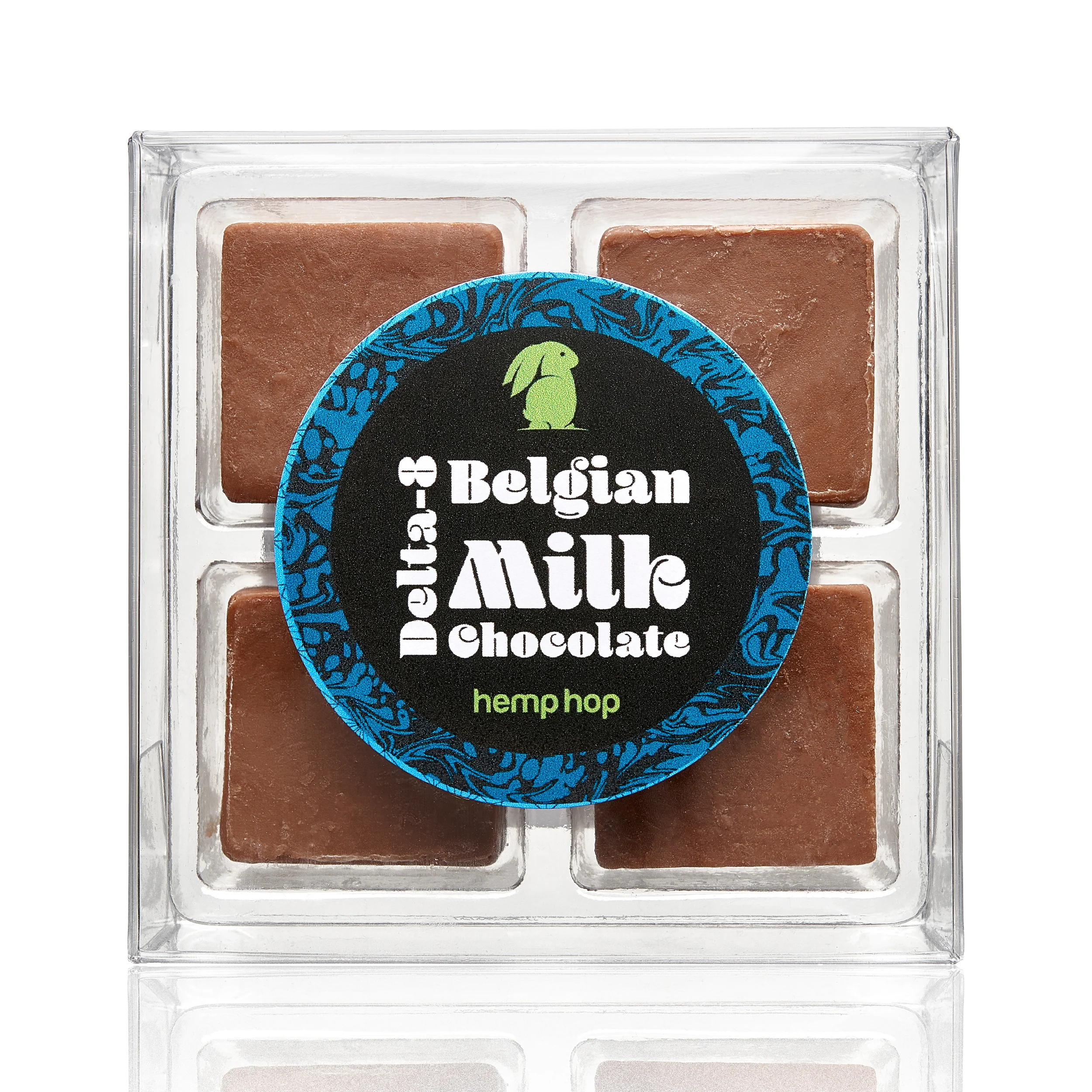 Delta-8 and Delta-9 THC Belgian Chocolate